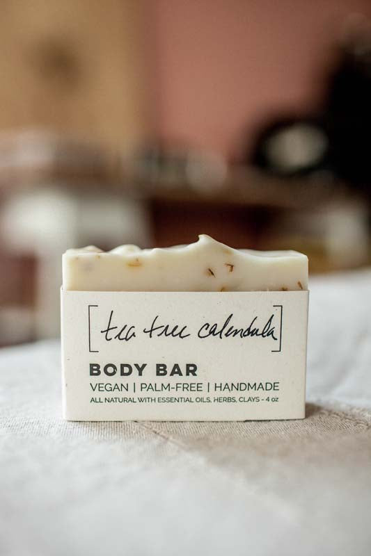 Tea Tree Mint & Calendula Body Bar